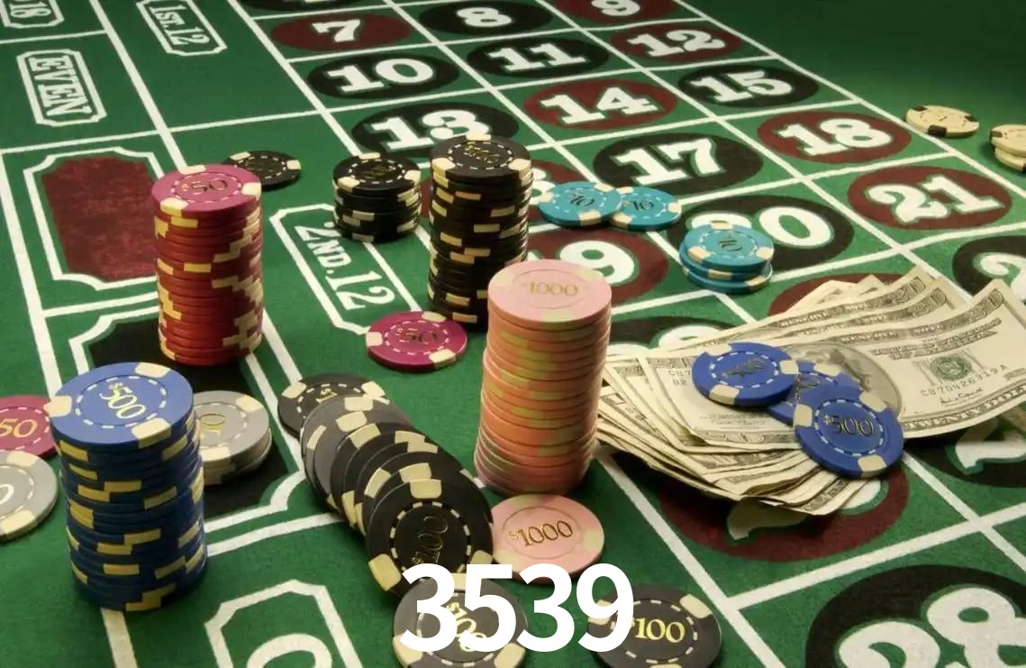 Sinta a adrenalina dos jogos de cassino com 3539